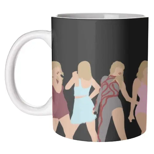 Taylor Swift Faces Mug – Fandom-Made