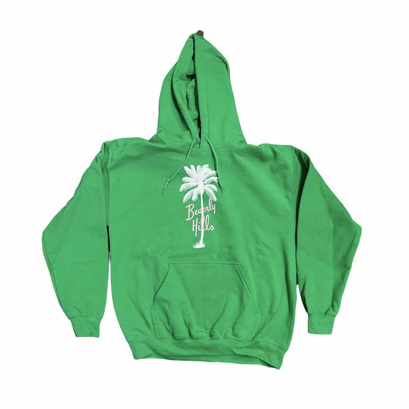 Green beverly sale hills hoodie