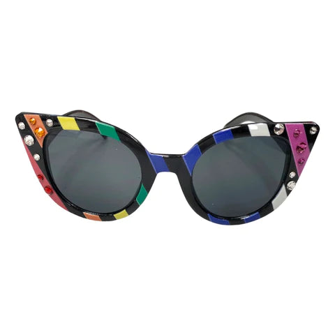 Bari Lynn Girl's Embellished Sunglasses