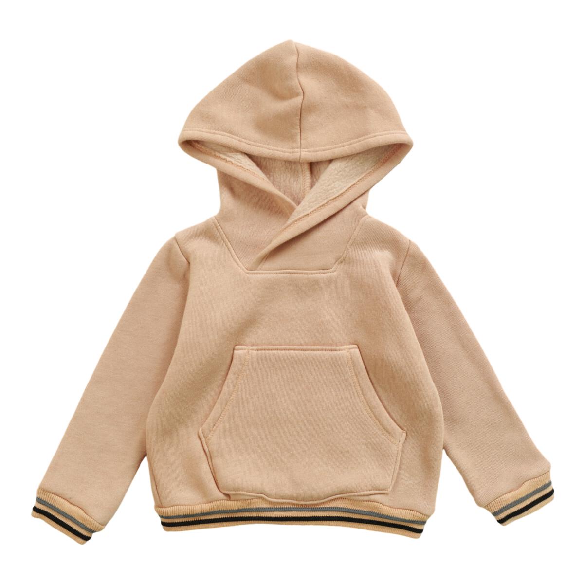 BOYS BEIGE HOODIE