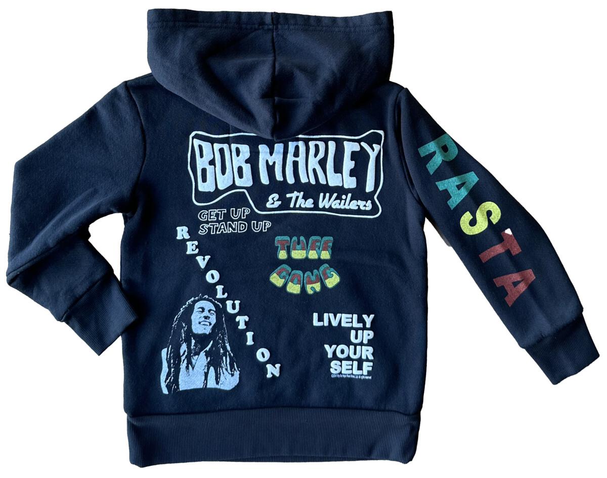 BOYS BOB MARLEY PUFF HOODIE