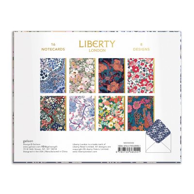 LIBERTY FLORAL NOTECARDS SET