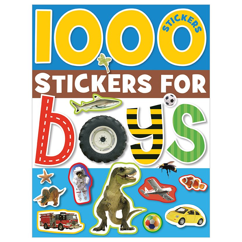 1000 STICKERS FOR BOYS