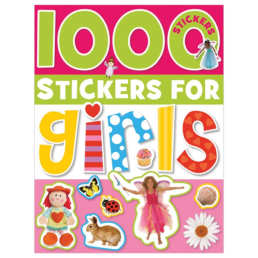 1000 STICKERS FOR GIRLS