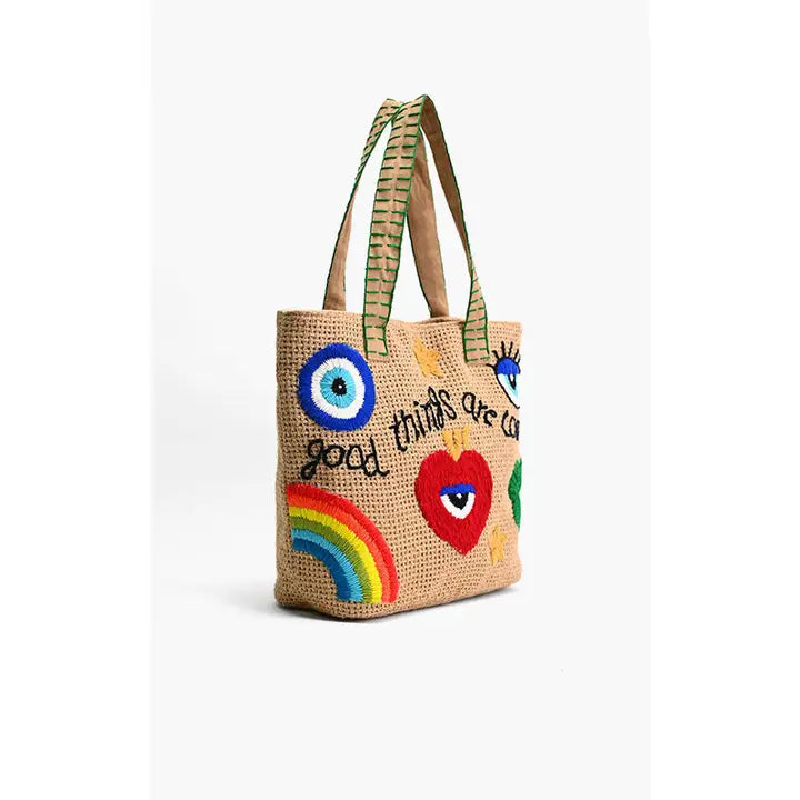 GOOD THINGS ARE COMING TOTE