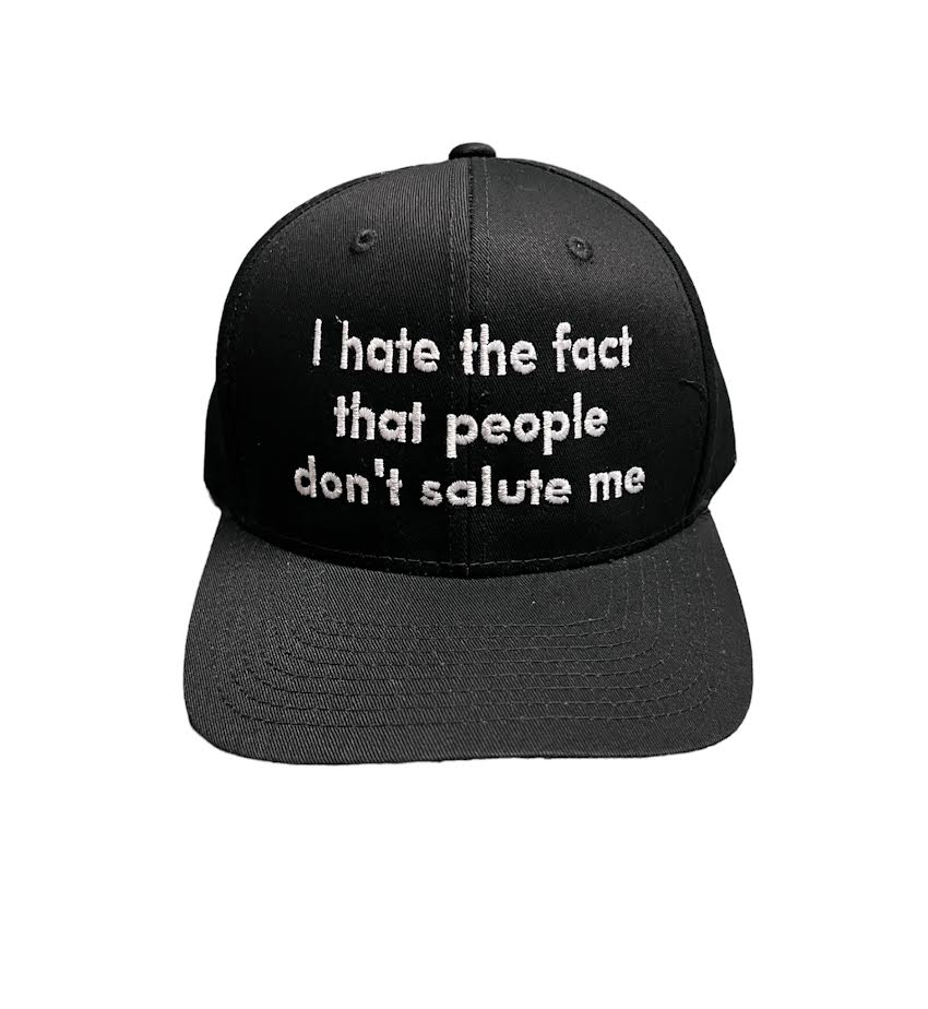 PEOPLE DON'T SALUTE ME CAP – Kitson LA