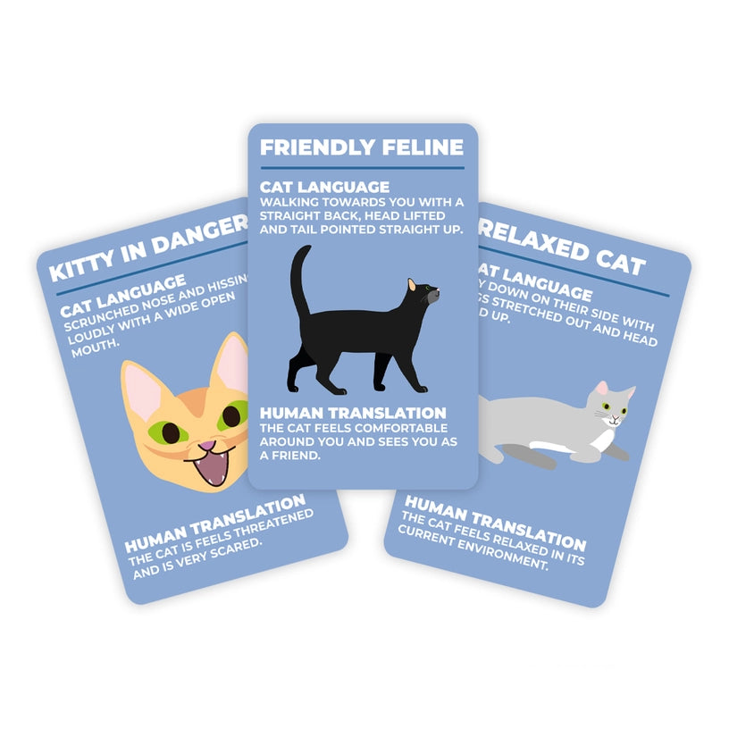 HOW TO SPEAK CAT CARDS