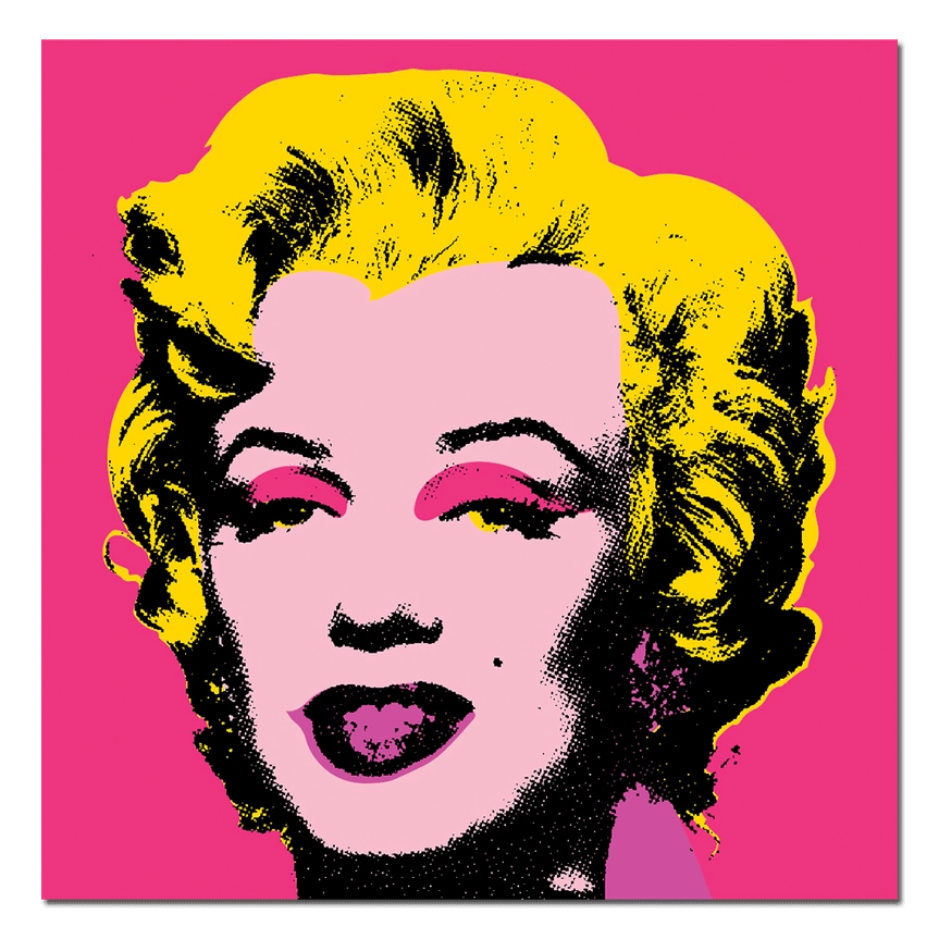 60S SILKSCREEN ANDY WARHOL STICKERS - PACK OF 3