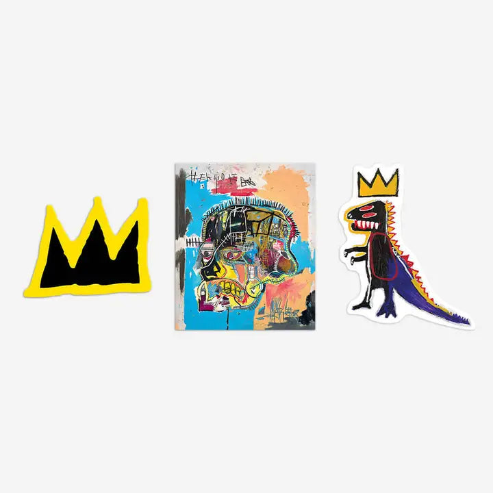 BASQUIATS GREATEST HITS STICKERS - PACK OF 3