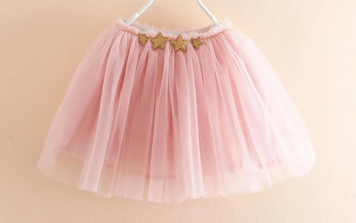 PEACHY PINK STAR TUTU