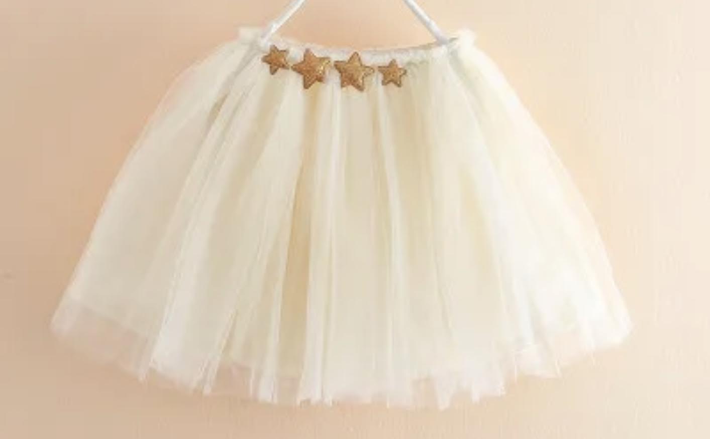 CREAM STAR TUTU