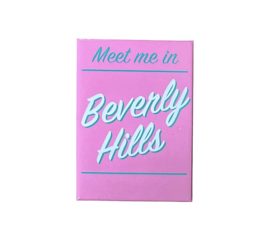 MEET ME IN BEVERLY HILLS STICKER