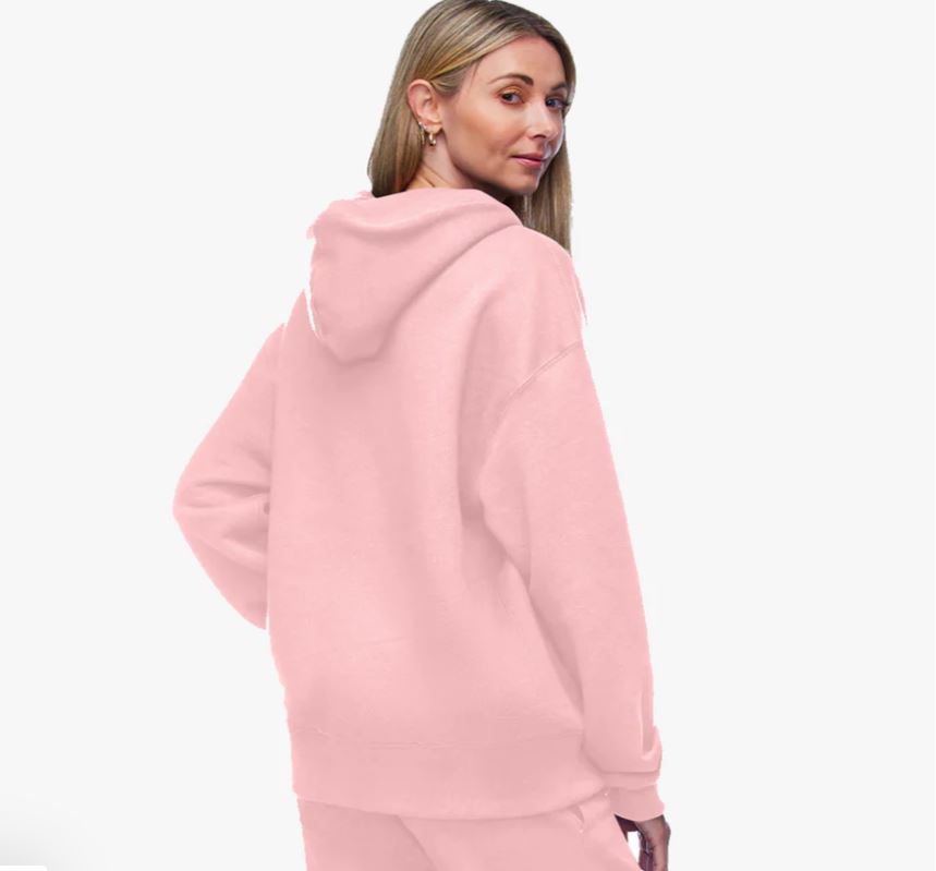 WOMENS PAIGE PULLOVER HOODIE - PINK