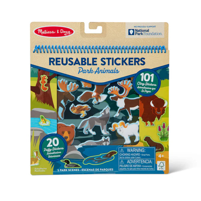 MULTI PARK REUSABLE STICKERS