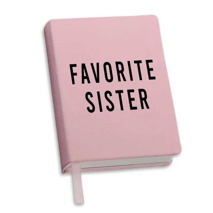 FAVORITE SISTER PINK JOURNAL