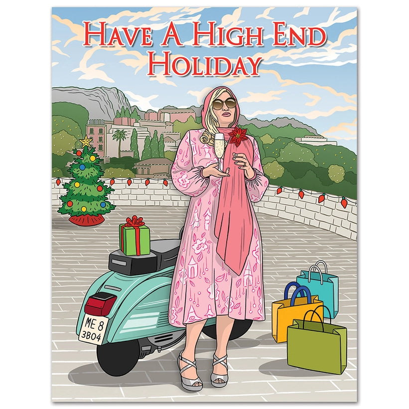 JENNIFER COOLIDGE HOLIDAY CARD