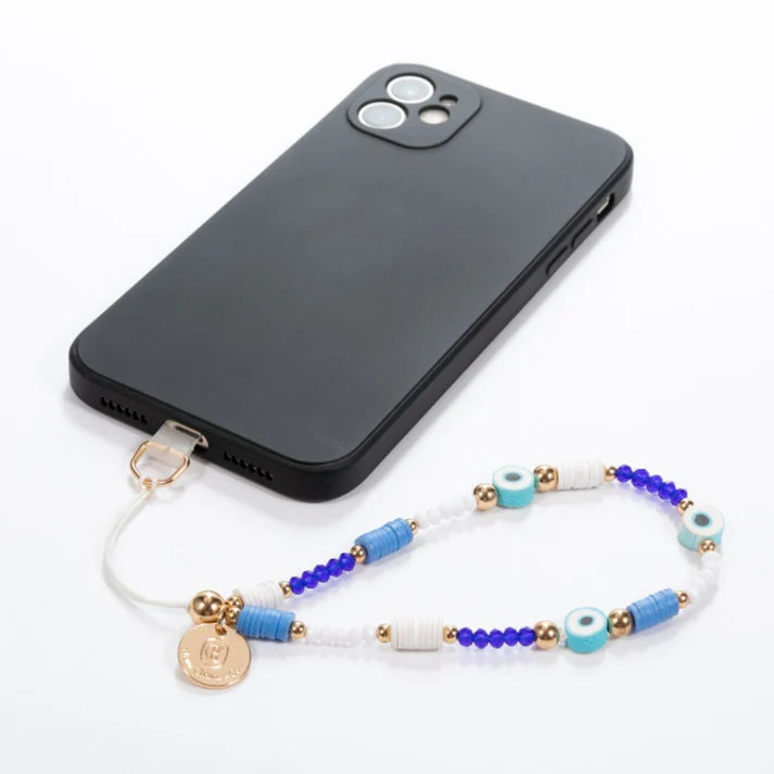 TRUE BLUE PHONE CHARM