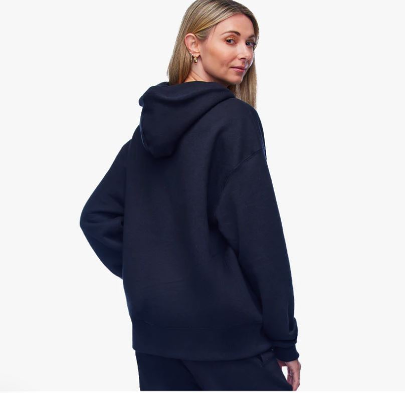 WOMENS PAIGE PULLOVER HOODIE - BLACK