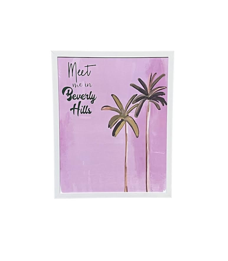 MEET ME IN BEVERLY HILLS ART PRINT