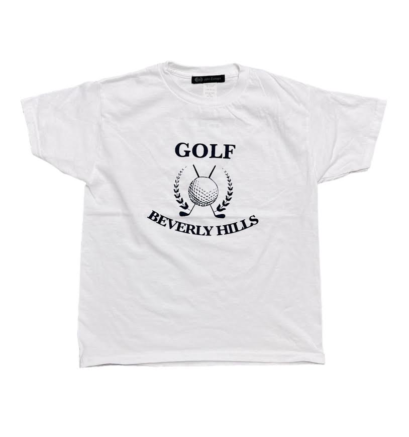 KIDS GOLF WHITE T-SHIRT