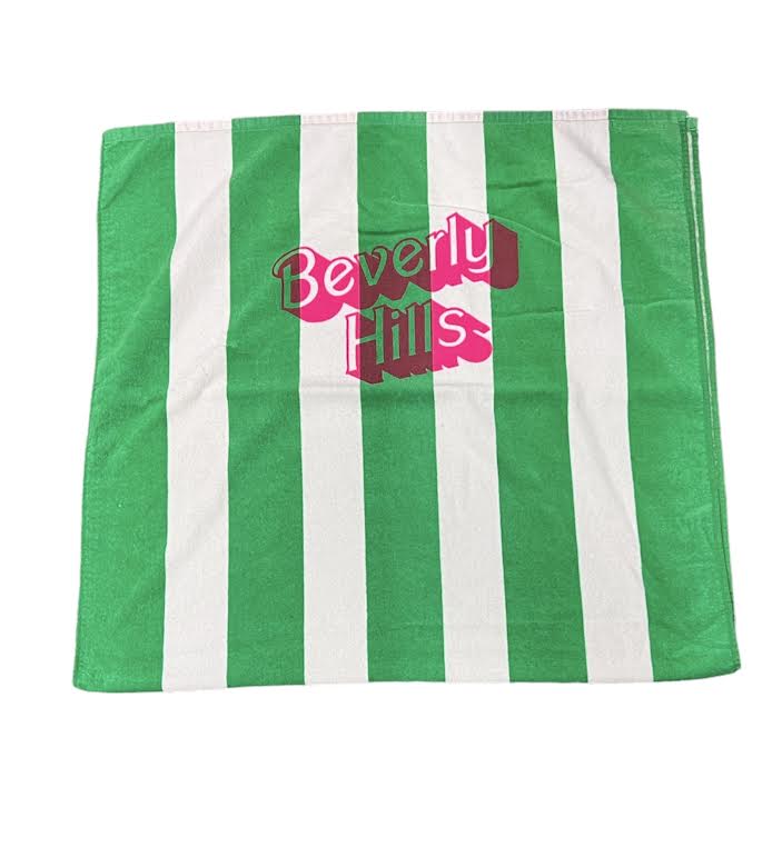 BEVERLY HILLS STRIPE TOWEL