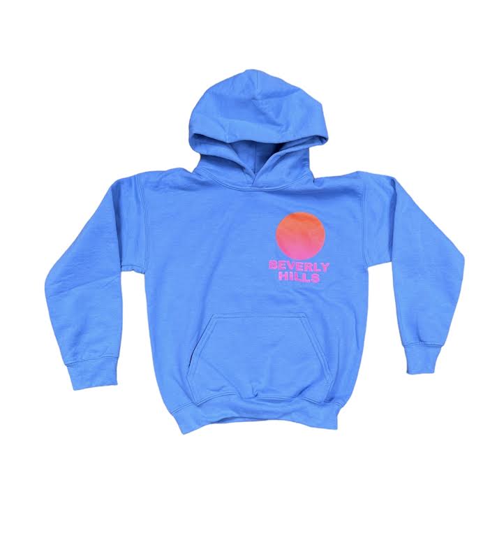 KIDS LA SUN BLUE HOODIE