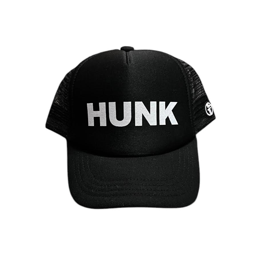 HUNK BLACK TRUCKER HAT