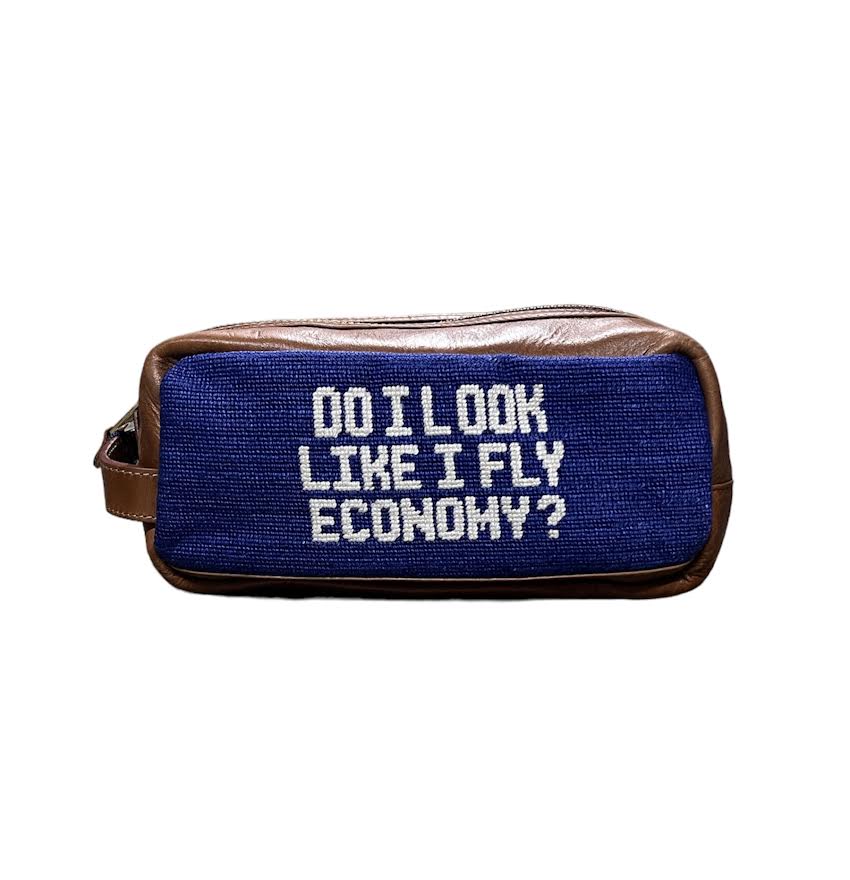 DO I LOOK LIKE I FLY ECONOMY TOILETRY BAG