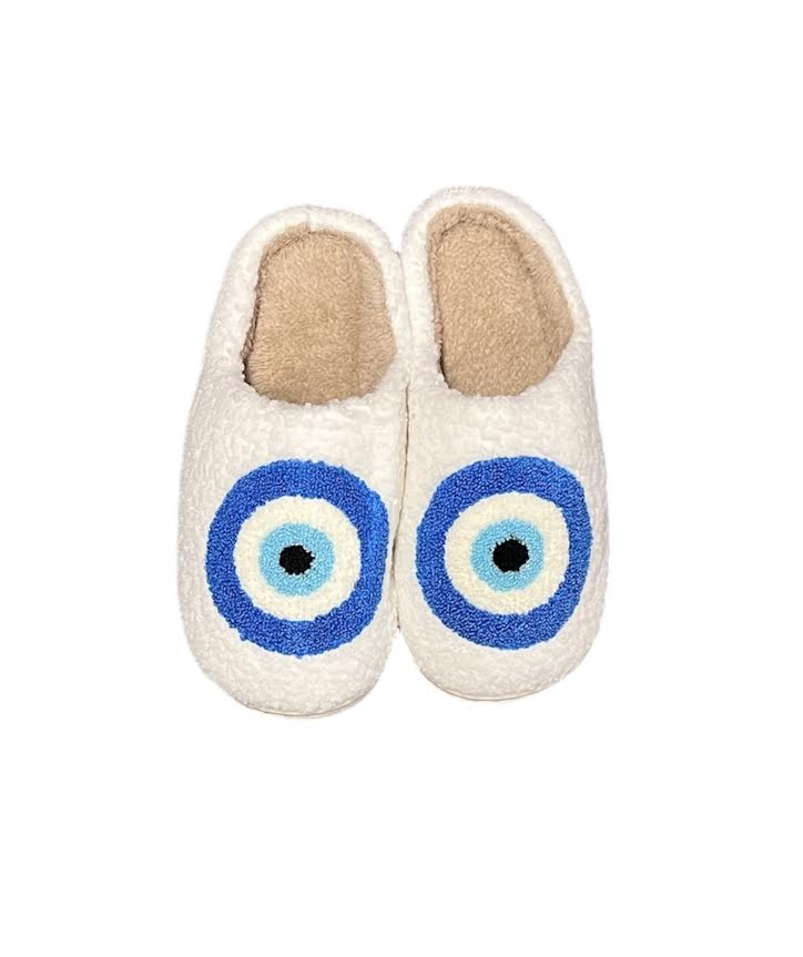 EVIL EYE SLIPPERS