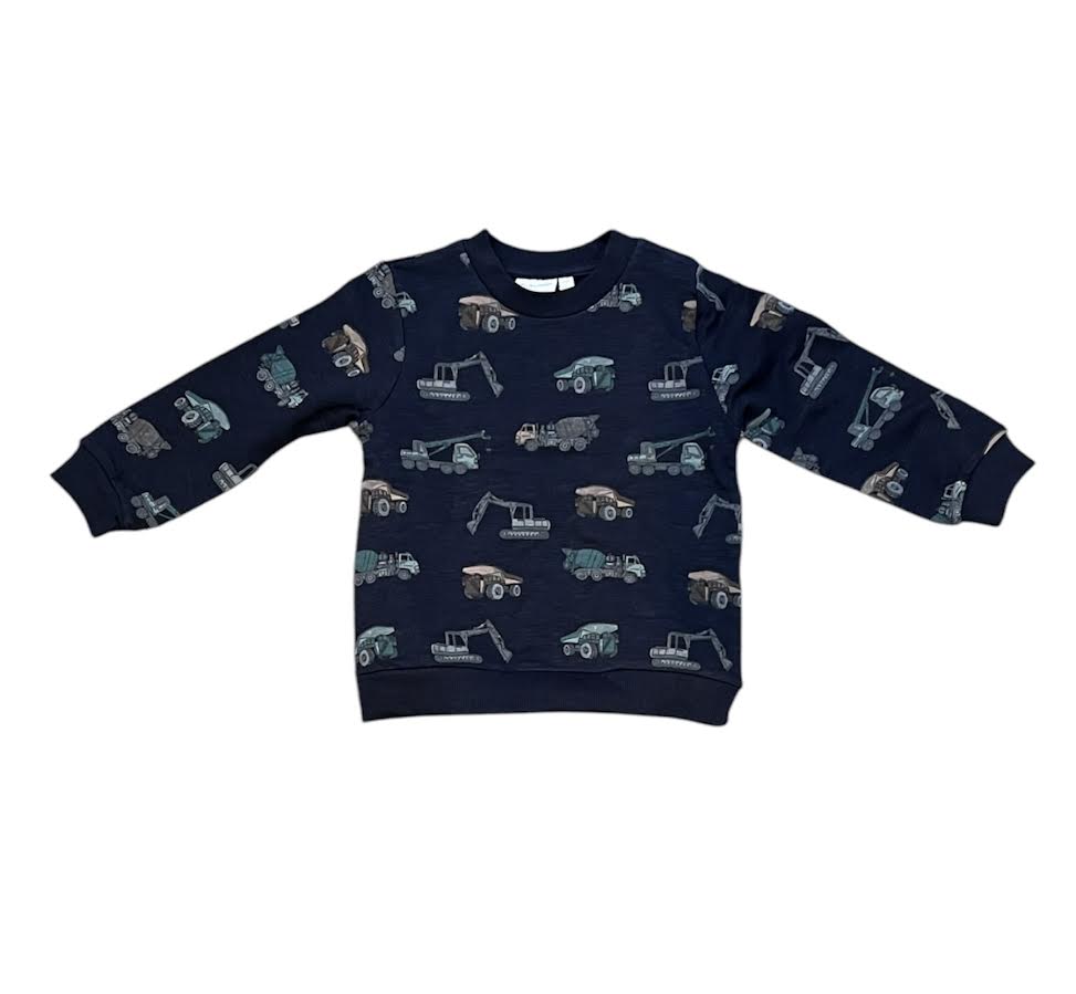 BOYS TRUCKS SWEATSHIRT