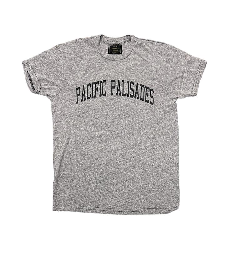 UNISEX PACIFIC PALISADES GREY T-SHIRT