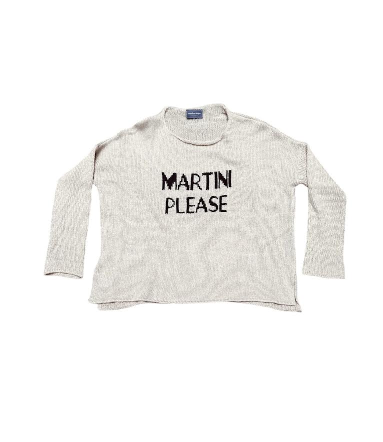 MARTINI PLEASE BEIGE SWEATER