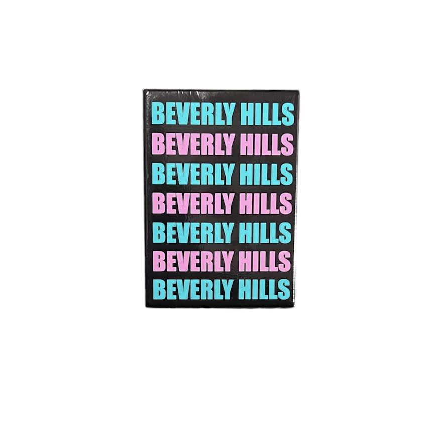 BEVERLY HILLS REPEAT BLACK MAGNET