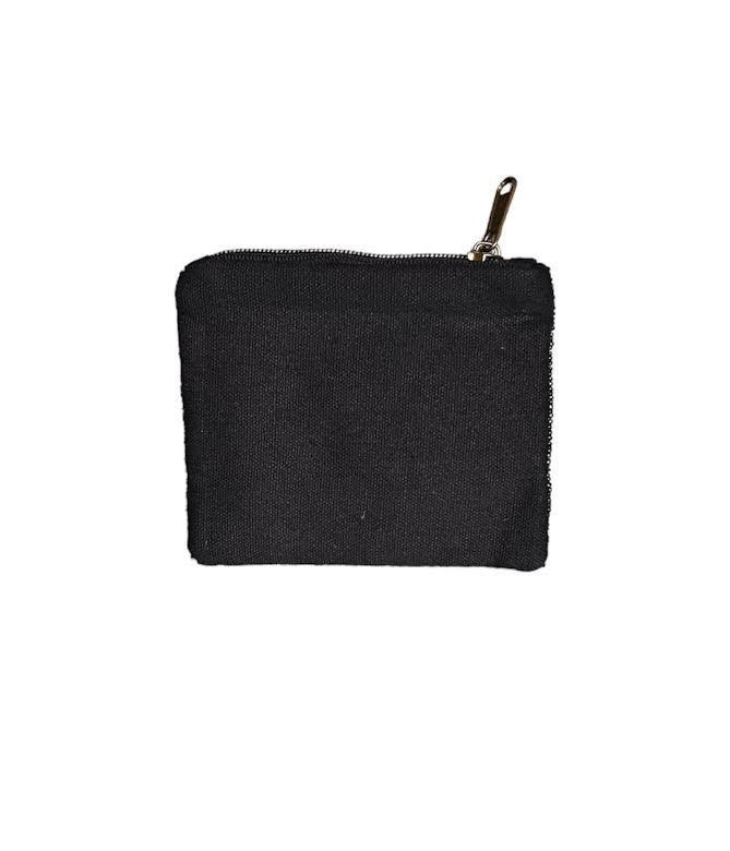 RICH AS FUCK BLACK BEADED POUCH