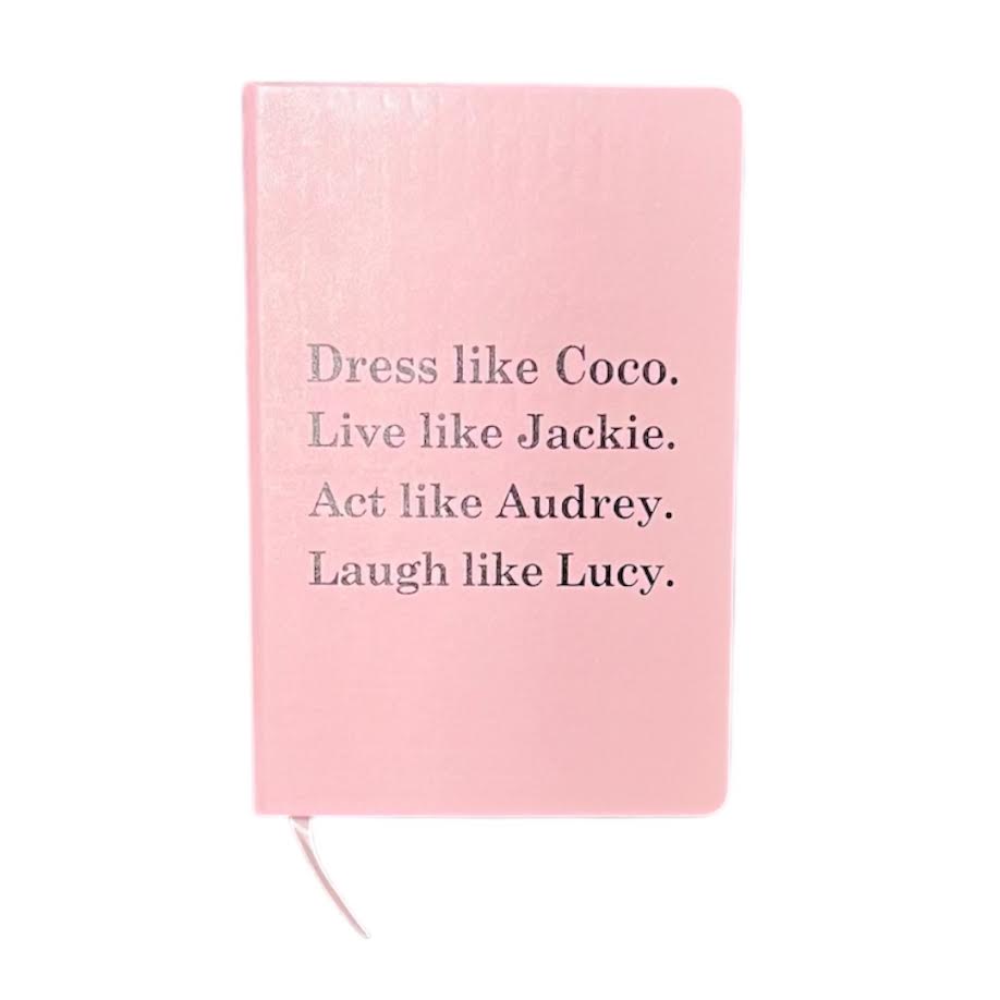 DRESS LIKE COCO PINK JOURNAL