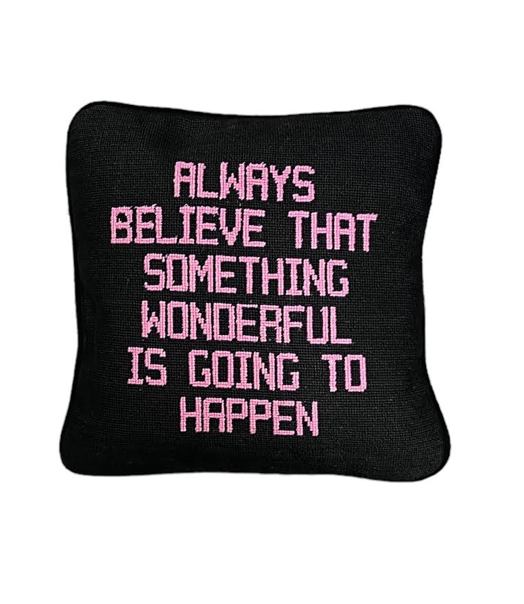 SOMETHING WONDERFUL PILLOW