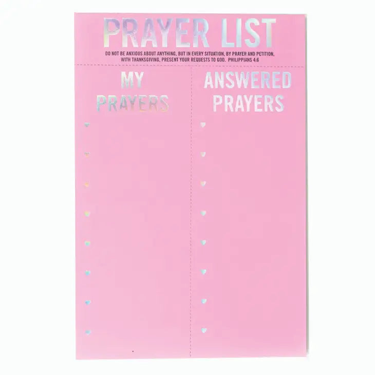 PRAYER LIST NOTE PAD