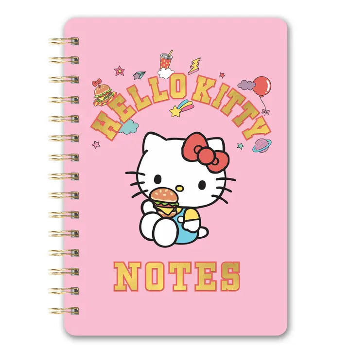 HELLO KITTY COLLEGE LETTER STICKER SHEET NOTEBOOK