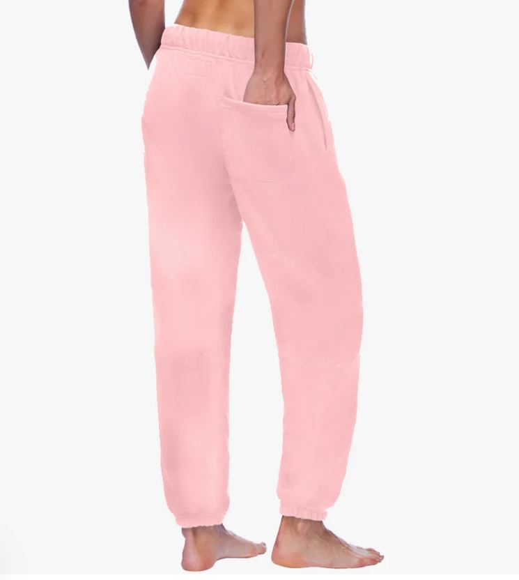 WOMENS BRIE BOYFRIEND JOGGER - PINK