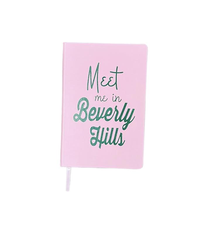 MEET ME IN BEVERLY HILLS PINK JOURNAL