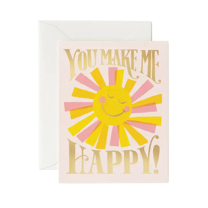 YOU MAKE ME HAPPY CARD