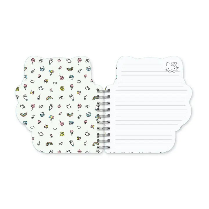 HELLO KITTY CLASSIC BLUE DIE CUT NOTEBOOK