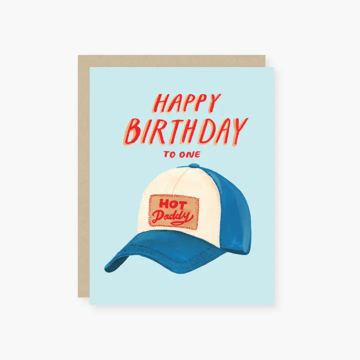 HOT DADDY BIRTHDAY CARD