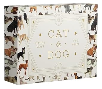 CAT AND DOG PLAYING CARDS SET