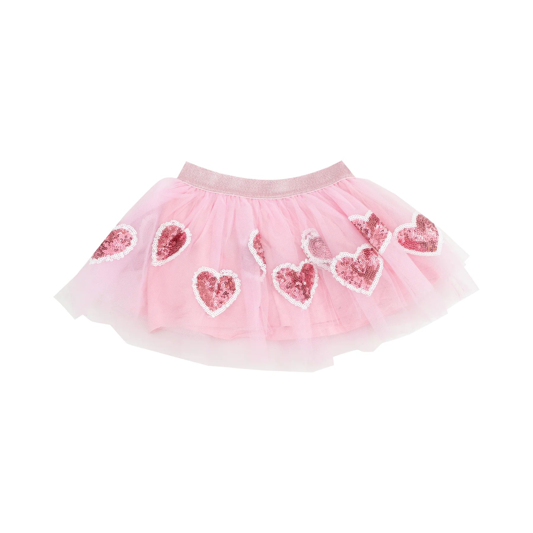 GIRLS BIG HEARTS TUTU SKIRT