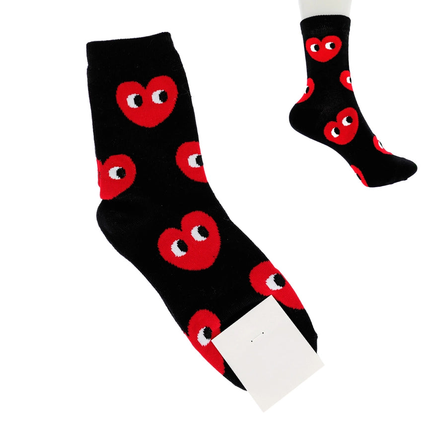 BLACK HEART SOCKS