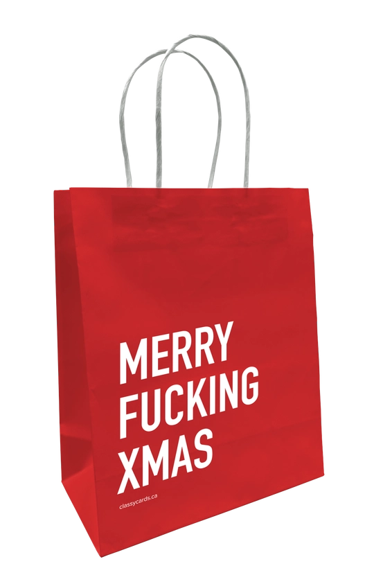 MERRY FUCKING XMAS GIFT BAG