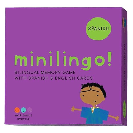 MUL-MINILINGO SPANISH/ENGLISH FLASH CARDS