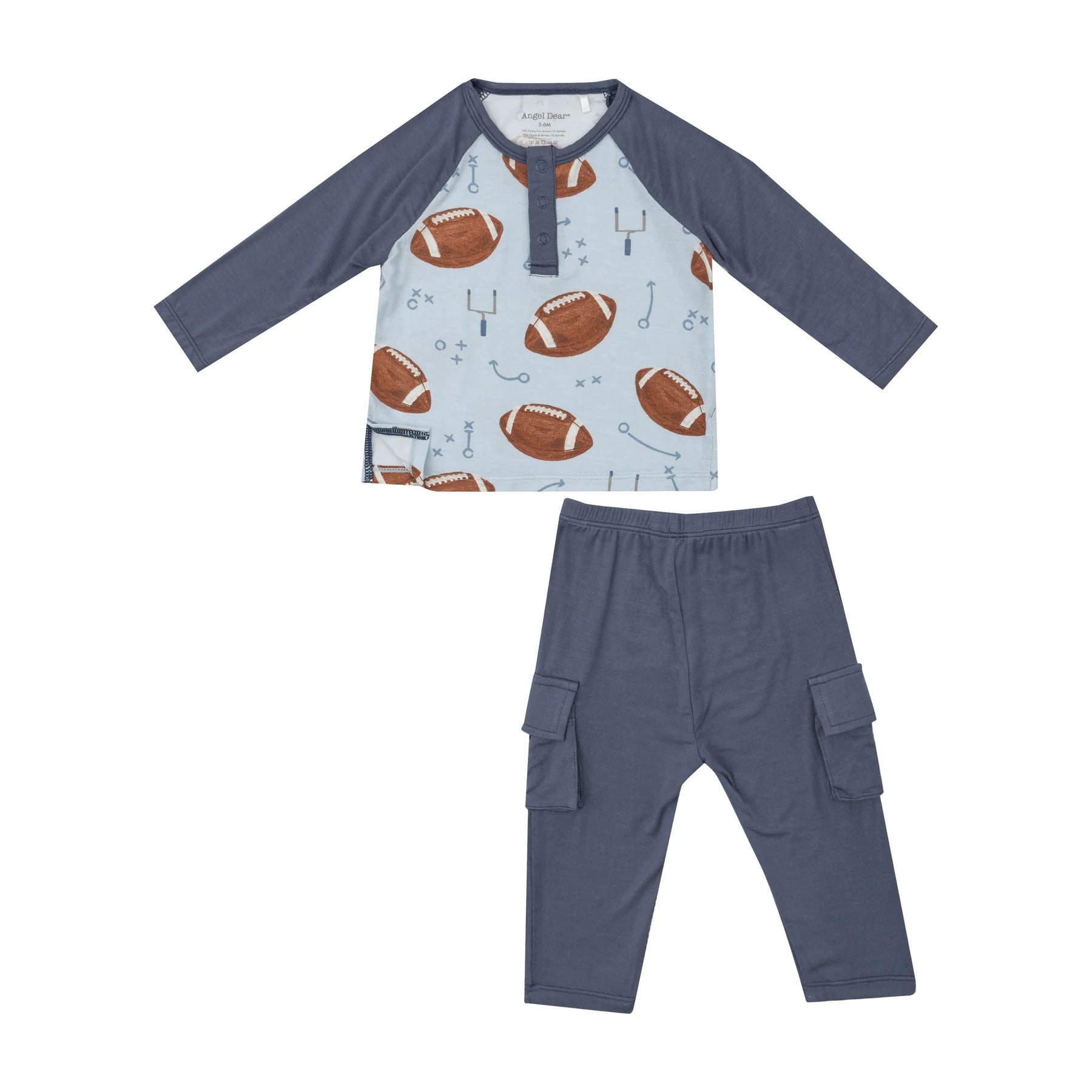 FOOTBALLS RAGLAN CARGO SET