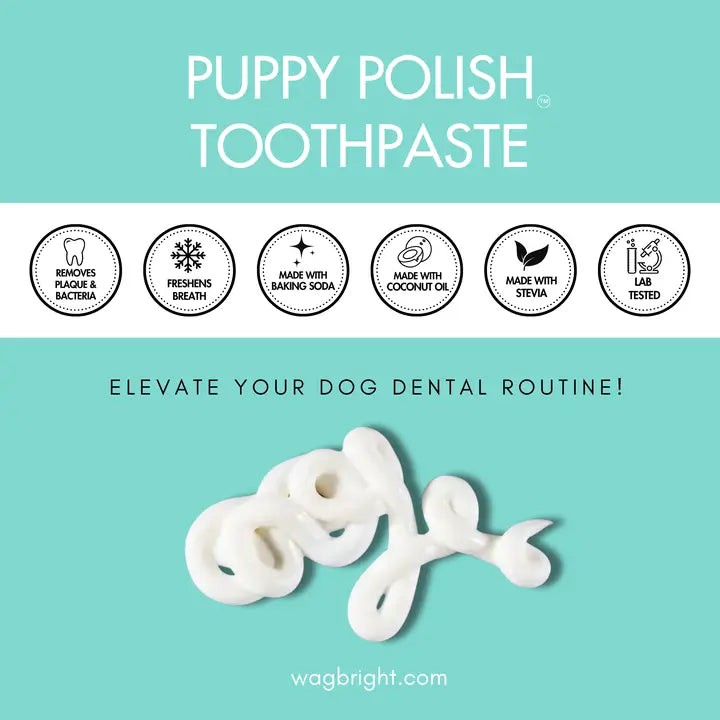 PUPPY POLISH TOOTHPASTE - FILET MIGNON